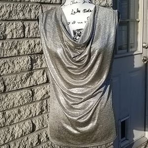 Kim & Cami Metallic Top